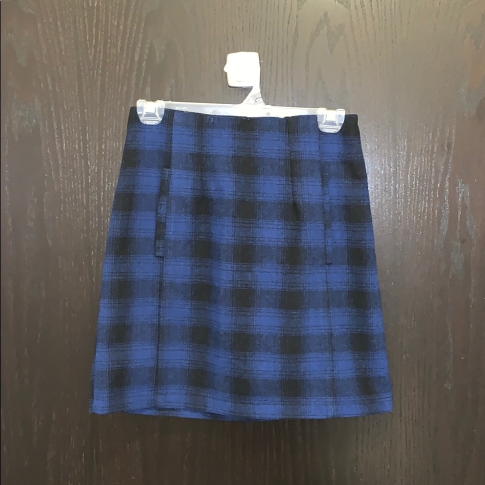 Plaid skirt